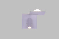 LED modern simple white belt switch indoor bedroom bedside wall lamp