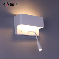 indoor nordic hotel wall mounted gold bedside led modern wall lamp